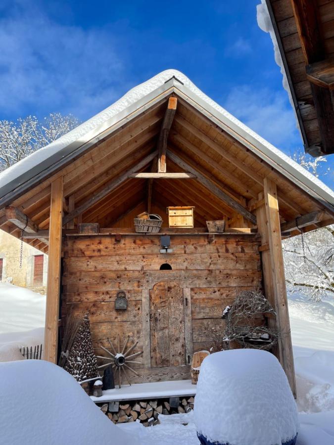 Chalet Alpage Proche Genève Mégevette Extérieur photo
